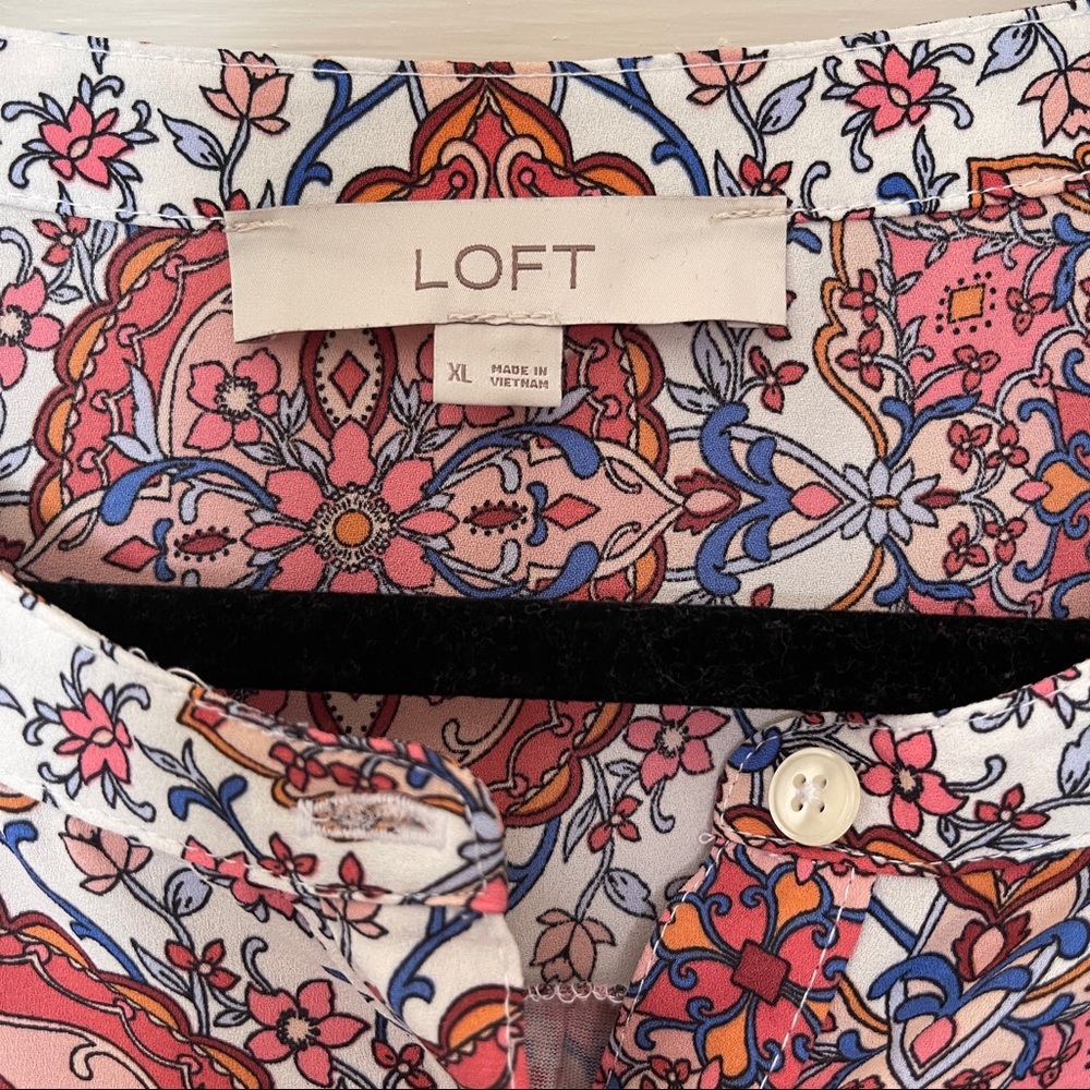 Loft Mixed Media Tank Top